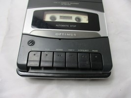 Optimus Portable Cassette Tape Recorder/Player CTR-111 Tested Works Radio Shack - £19.54 GBP