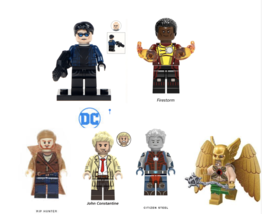 Legends of tomorrow custom minifigures building blocks 6pc set  - $39.99