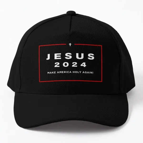 Jesus 2024 Jesus For President Make Amer Baseball Cap Hat Casquette Black Hip Ho - £13.02 GBP