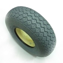 X1) 4.00-5 C154 Foam-Filled Gray Tire 13”X4” 330X100 mobility scooter Cheng-Shin