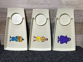 McDonalds Happy Meal Car Trays Vintage 1970’s Lot of 3 Simon Marketing Art - €17,16 EUR
