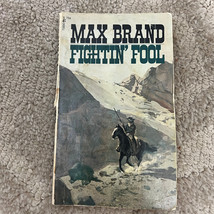Fightin&#39; Fool Western Paperback Book by Max Brand Pocket Book Pulp Action 1971 - £9.59 GBP