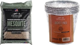 Both The Grills Bac407Z 5-Pack Bucket Liner, Basic Pack And The Traeger Grills - £28.63 GBP