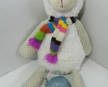 Scentsy Buddy Alma the Alpaca plush wearing scarf LUNA Scent Pack no zip... - £14.85 GBP