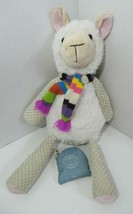 Scentsy Buddy Alma the Alpaca plush wearing scarf LUNA Scent Pack no zip... - £14.75 GBP