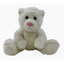 Build A Bear Teddy White Plush Stuffed Animal Toy Pet Collectible - £13.99 GBP