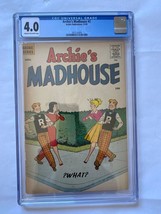 Archie&#39;s Madhouse #2 CGC 4.0, 1959 Graded Comic. - $216.81