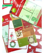 Mixed Lot Hallmark Gift Tags Holiday Wrapping Address Labels Tattoos 15 ... - £8.11 GBP