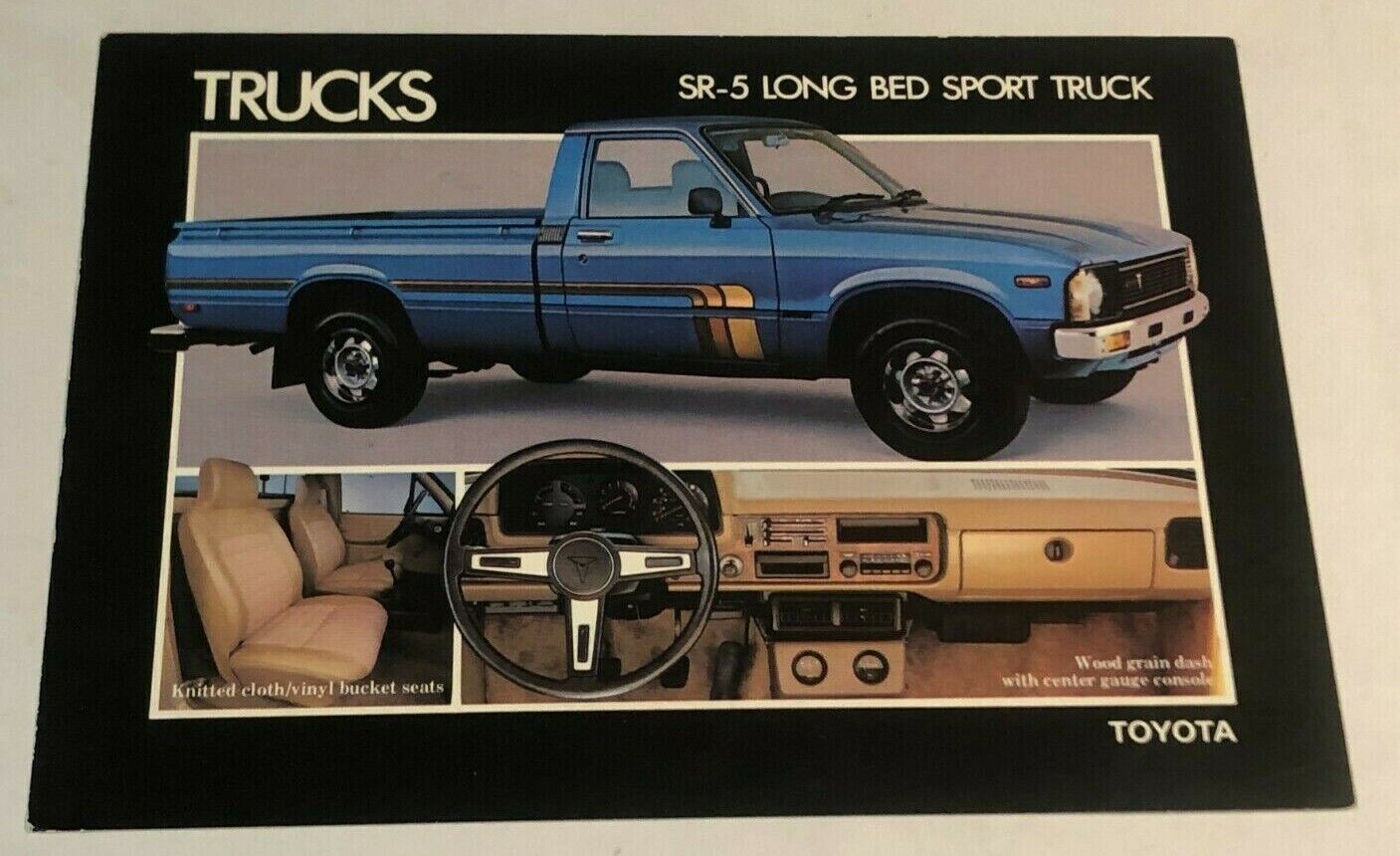 1980 Toyota SR-5 Long Bed Sports Truck 4X4 New Unused Dealer Post Card - $17.32