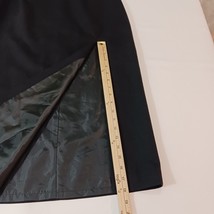 Focus 2000 By Charles Glueck Woman’s Back Zip & Slit Pull-On Black Skirt Size 8 image 9