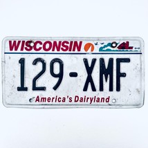  United States Wisconsin Dairyland Passenger License Plate 129-XMF - £13.28 GBP