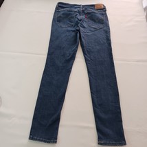 Levi's 711 Women's Blue Cotton Blend Denim Stretch Skinny Jeans Size 29 (29×29) image 13