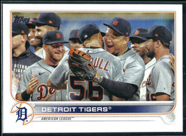 2022 Topps #640 Detroit Tigers American League Team Card - £0.79 GBP