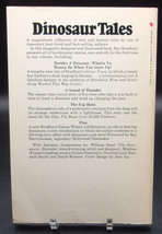 Ray Bradbury DINOSAUR TALES First edition Illustrated William Stout, Moebious... - £14.37 GBP