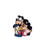 Mickey Mouse, Donald Duck &amp; Goofy Metal Enamel Pin - Disney Pals Pin - $6.00