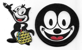 Felix the Cat with Bag of Tricks and Felix Face Patch Set of 2 NEW UNUSED - £7.66 GBP