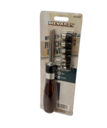 Ratcheting Drive Set With Wooden Handle 4 Sockets 2 Bits Socket And Adap... - $9.47