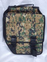 Travellor Double Pannier Bike Bag Digital Camouflage Storage with Rain Cover image 2