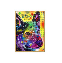 All You Need Is Love And A dog Australian Cattle Dog Cute Fridge Magnet ... - $5.86