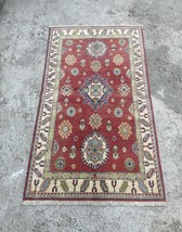 Super Kazak Red Oriental 3x5 Bohemian Area Rug - £221.10 GBP