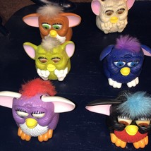 1998 McDonalds Happy Meal Furby Toy Lot of 6 Nice A5 - £7.46 GBP