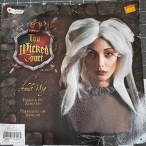 Thy Wicked Court Wig Grey White Witch Halloween Costume Accessory By Dis... - £10.27 GBP