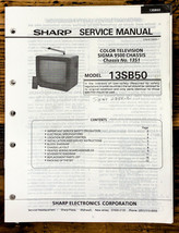Sharp 13SB50 TV / Television Service Manual *Original* - $19.77