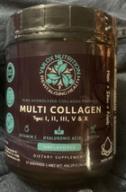 Multi Collagen Powder Type I II III V &amp; X Unflavored 57 Servings  Exp 07/25 - $37.50