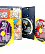 Guitar Hero PS2 Lot of 5 Guitar Hero Aerosmith 1 2 3 &amp; Encore Rock of th... - $39.61 CAD