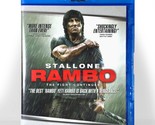 Rambo (Blu-ray Disc, 2008, Widescreen) Like New !    Sylvester Stallone - $7.68