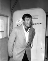 Adam West on Pan American Airlines Plane 1960&#39;s Batman Era 16x20 Poster - £15.72 GBP