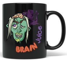 PixiDoodle Spooky Zombie Coffee Mug - Halloween Zombies Kids Christmas (11 oz, B - £20.82 GBP+