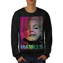 Wellcoda Marilyn Hot Mens Sweatshirt, Woman Casual Pullover Jumper - £23.72 GBP+