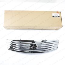 New Genuine OEM Infiniti 07-08 G35 08-10 G37 Radiator Grille Chrome 6207... - $237.16