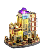 Lemax Spooky Town Haunted Hotel Haven Animation Sound LED Light Hallowee... - $2,212.54 MXN