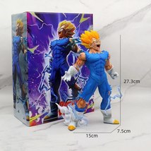 27cm Anime Dragon Ball Z Figure Self-destruct Majin Vegeta Action Figure... - £23.12 GBP