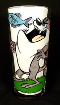 Warner Bro 1976 Pepsi &quot;Porky Pig and Tasmanian Devil&quot; Tall 16oz Tumbler - £6.79 GBP