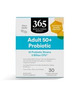 8/26 365 by Whole Foods Market, Adult 50+ Probiotic 5 Billion CFU, 30 ct - $13.85