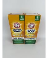 2x Arm &amp; Hammer Ultra Max Bar Soap Fresh Scent 8 Pack 3.5 oz NEW - $83.65 CAD
