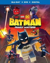 LEGO DC: Batman: Family Matters [Blu-ray + DVD] New &amp; Sealed - Free US Shipping - $29.99