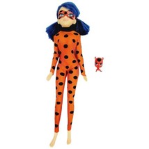 Miraculous Ladybug 10&quot; Fashion Doll With Tikki 1&quot; - £8.49 GBP