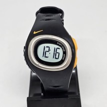 Nike Triax C3 Watch Men 42mm Black Orange Timer SM0013 New Battery - $39.99