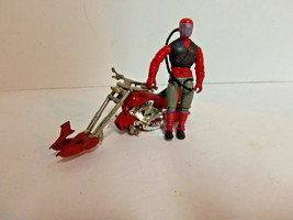 Custom Gi Joe Cobra Dreadnok Red Jet Hover Cycle To Scale Figure Not Included - £31.11 GBP