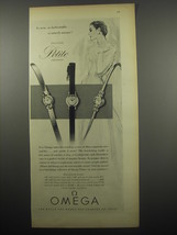 1955 Omega Watches Ad - So new, so fashionable.. so utterly unique! - £14.56 GBP