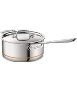 All-Clad 3-QT Copper Core 5-Ply Bonded Sauce pan with Lid (SCRATCH) - $2,975.81 MXN