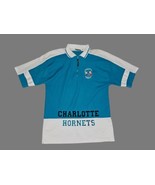 Charlotte Hornets 1/4 Zip Vintage shooting Shirt Jersey Mens XL Rewind  - $880.69 MXN