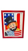 Red Skelton The All American clown painting porcelain signed 721/1500 w/... - $5,474.47 MXN
