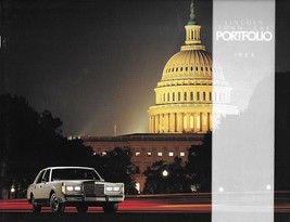 1987/1988 Lincoln TOWN CAR sales brochure catalog US 88 - £7.99 GBP