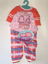 My Life AS Red &amp; Pink Sporty Pajamas My Life Doll Outfit - £11.52 GBP