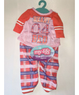 My Life AS Red &amp; Pink Sporty Pajamas My Life Doll Outfit - £11.40 GBP